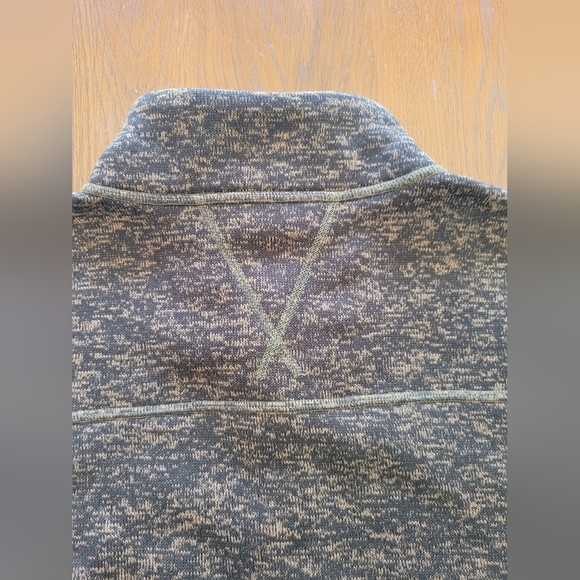 Mens Weatherproof Vintage Button Mock Neck Sweater Chocolate Brown Size L - Picture 7 of 12